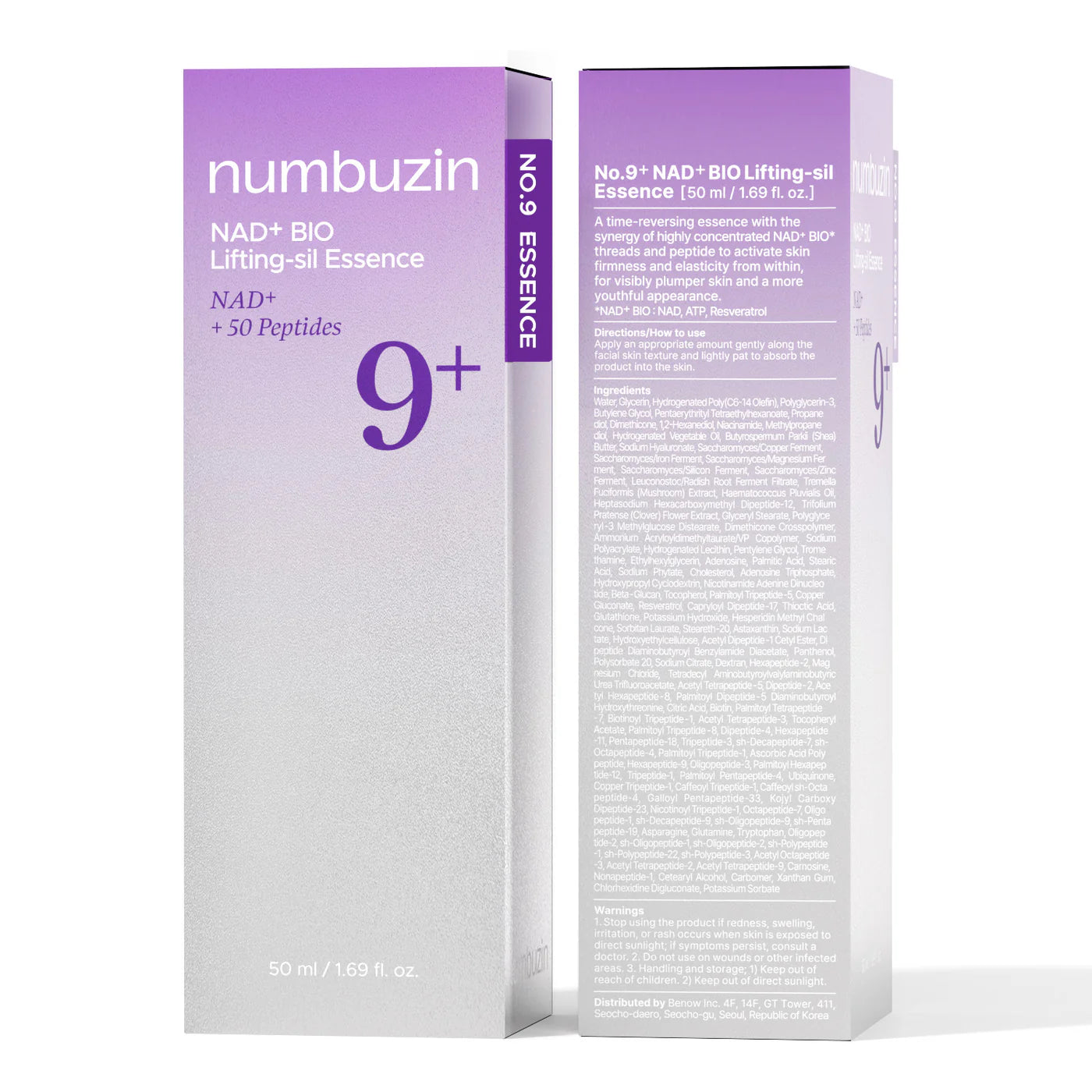 Numbuzin No.9 NAD+ BIO Lifting-sil Essence