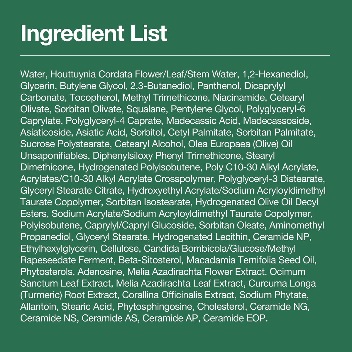 Heartleaf Centella Red Spot Cream