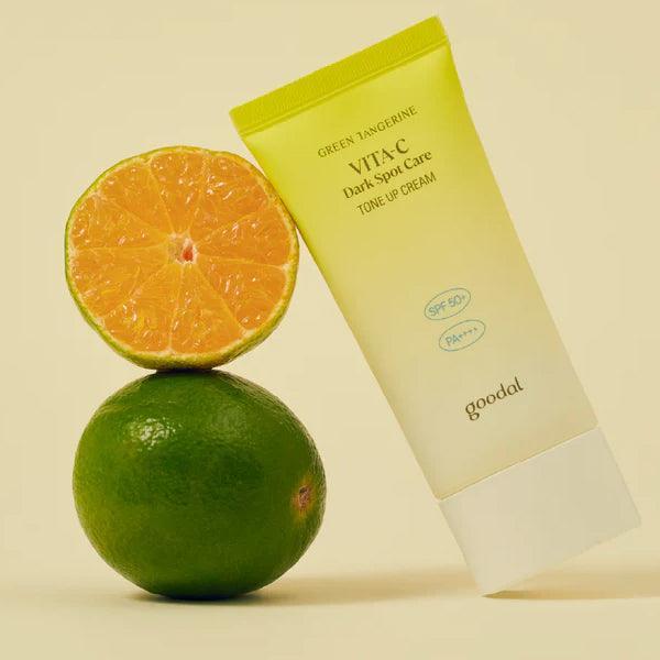 Goodal Green Tangerine Vita C Dark Spot Tone Up Cream