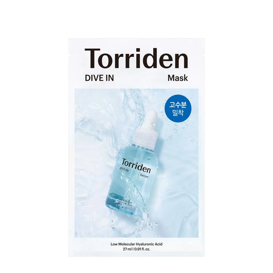 Torriden DIVE-IN Low Molecular Hyaluronic Acid Mask (10 Packs)